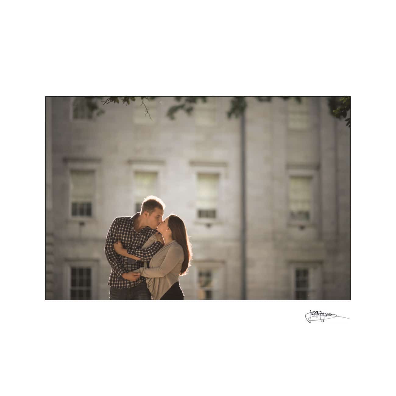 downtown raleigh engagement session - vanessa & jimmy