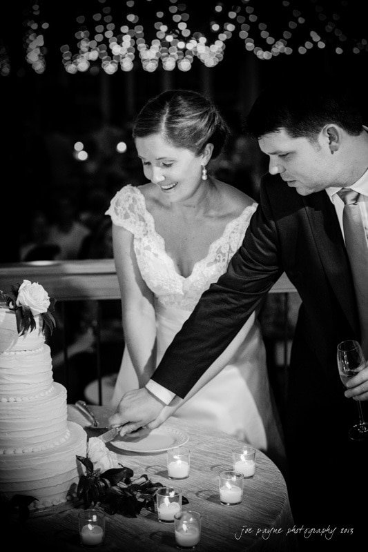 raleigh stockroom wedding cake cutting