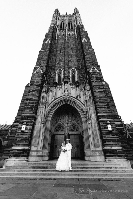 duke chapel wedding photographers